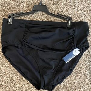 Sonnet Shores full coverage bottoms. Black